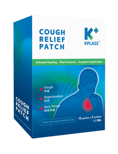 KPLASS Cough Relief Patch Box (12 x 3 Patches)