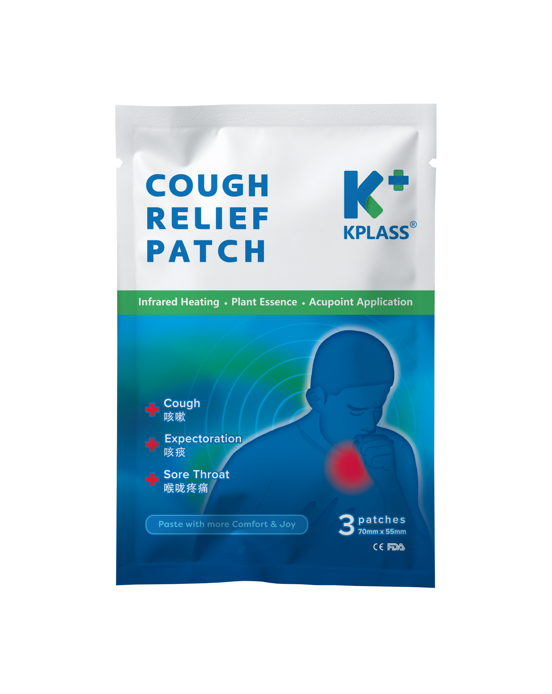KPLASS Cough Relief Patch (3 Patches)