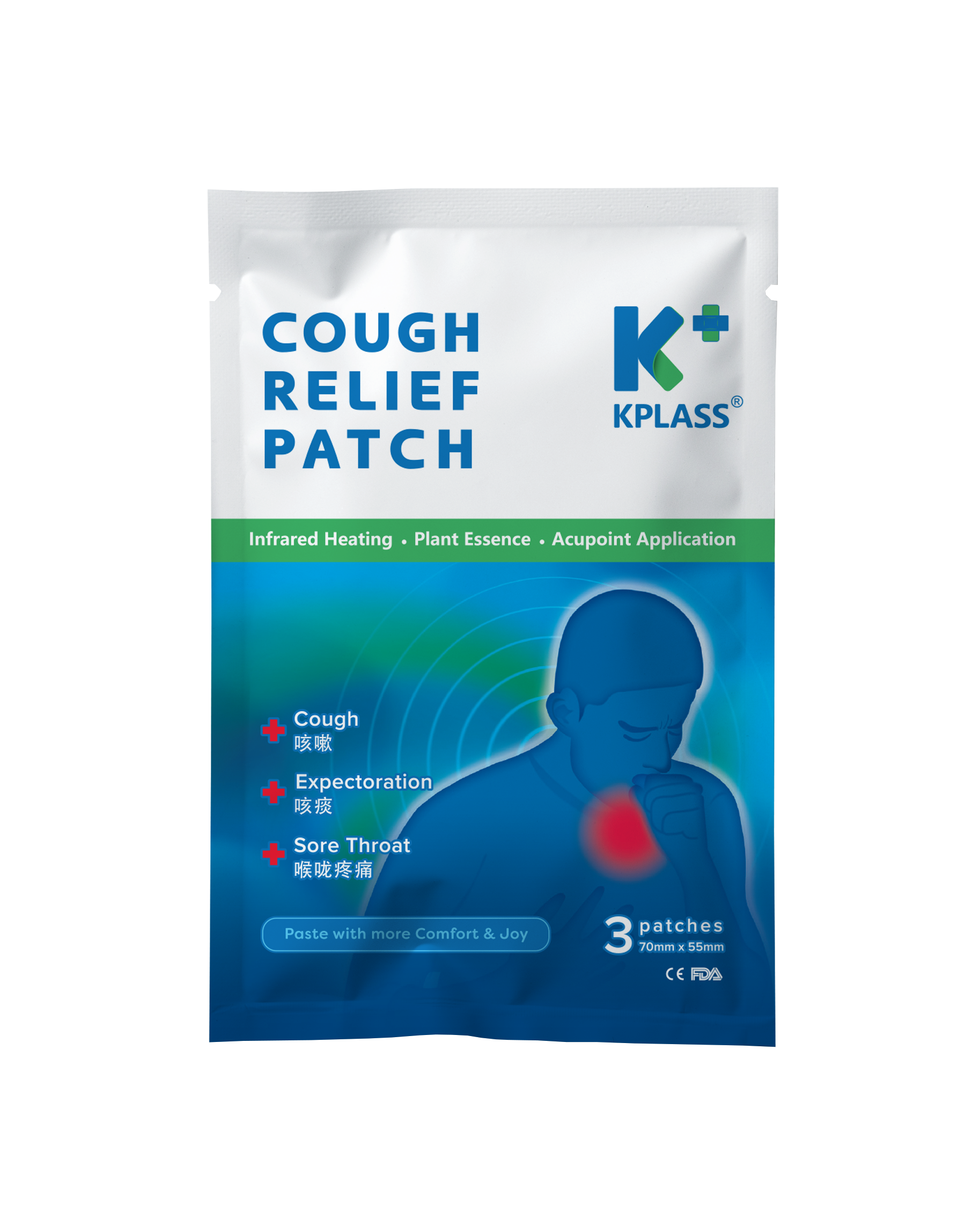 KPLASS 3s Cough Relief Patch