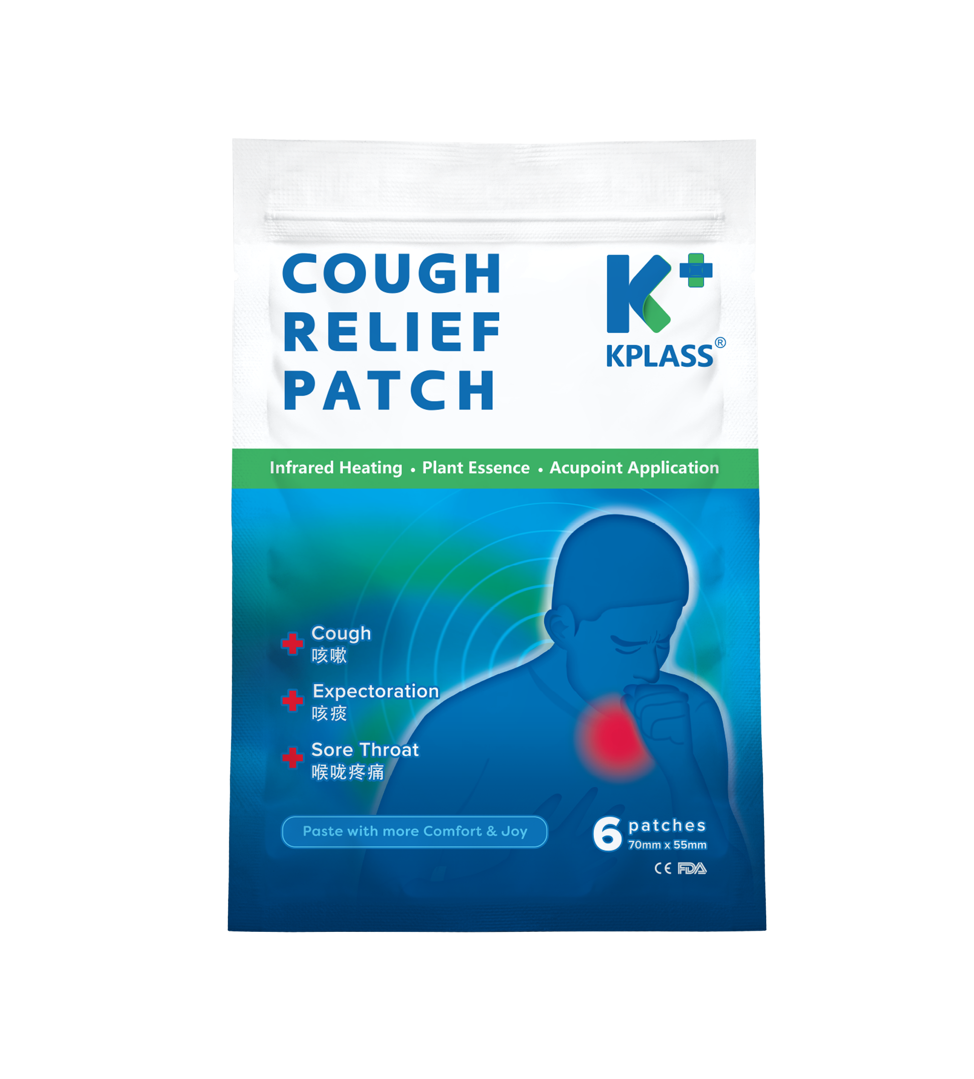 KPLASS 6s Cough Relief Patch