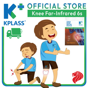 KPLASS Knee Pain Relief Patch 6s | Joint Elbow Knee Ache Arthritis Rheumatism Acupoint Heat Plaster