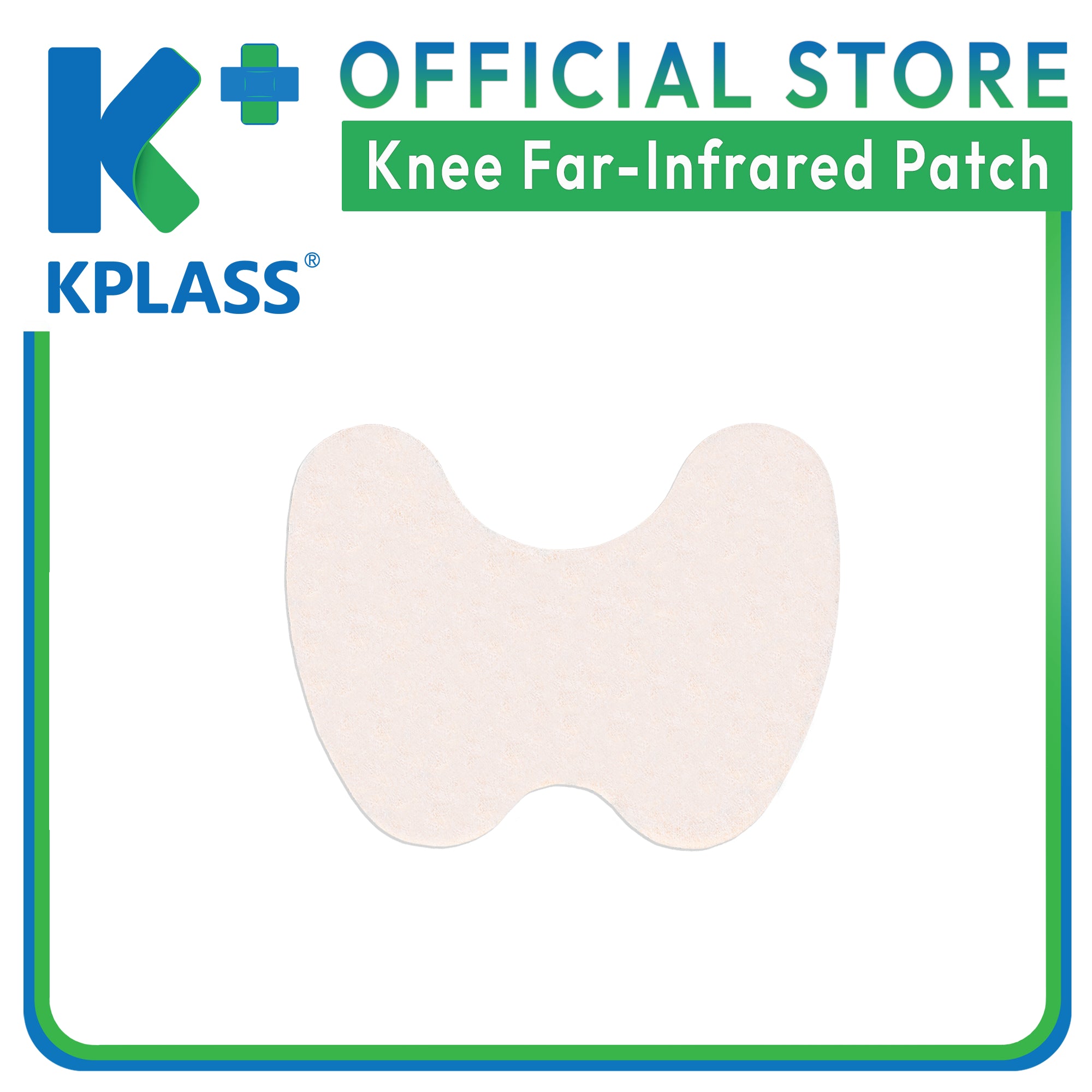 KPLASS Knee Pain Relief Patch 6s | Joint Elbow Knee Ache Arthritis Rheumatism Acupoint Heat Plaster