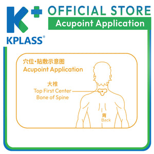 KPLASS Pain Relief Patch 6s| Back Neck Headache Shoulder Heel Leg Calf Sciatica Arthritis Muscle Nerve Acupoint Plaster