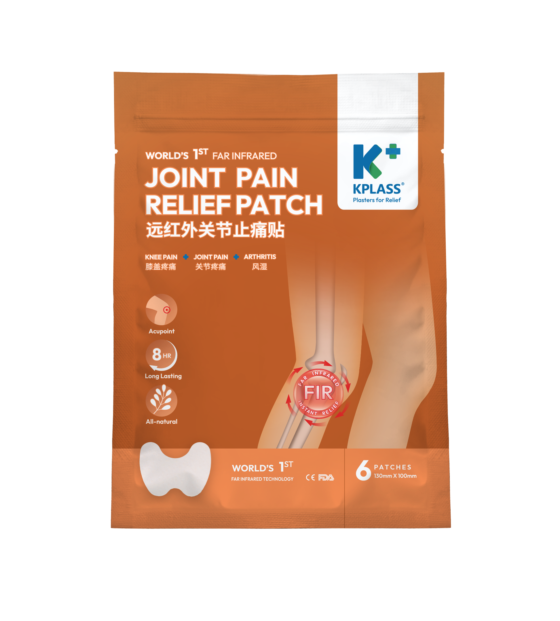 KPLASS Joint Pain Relief Patch 6s