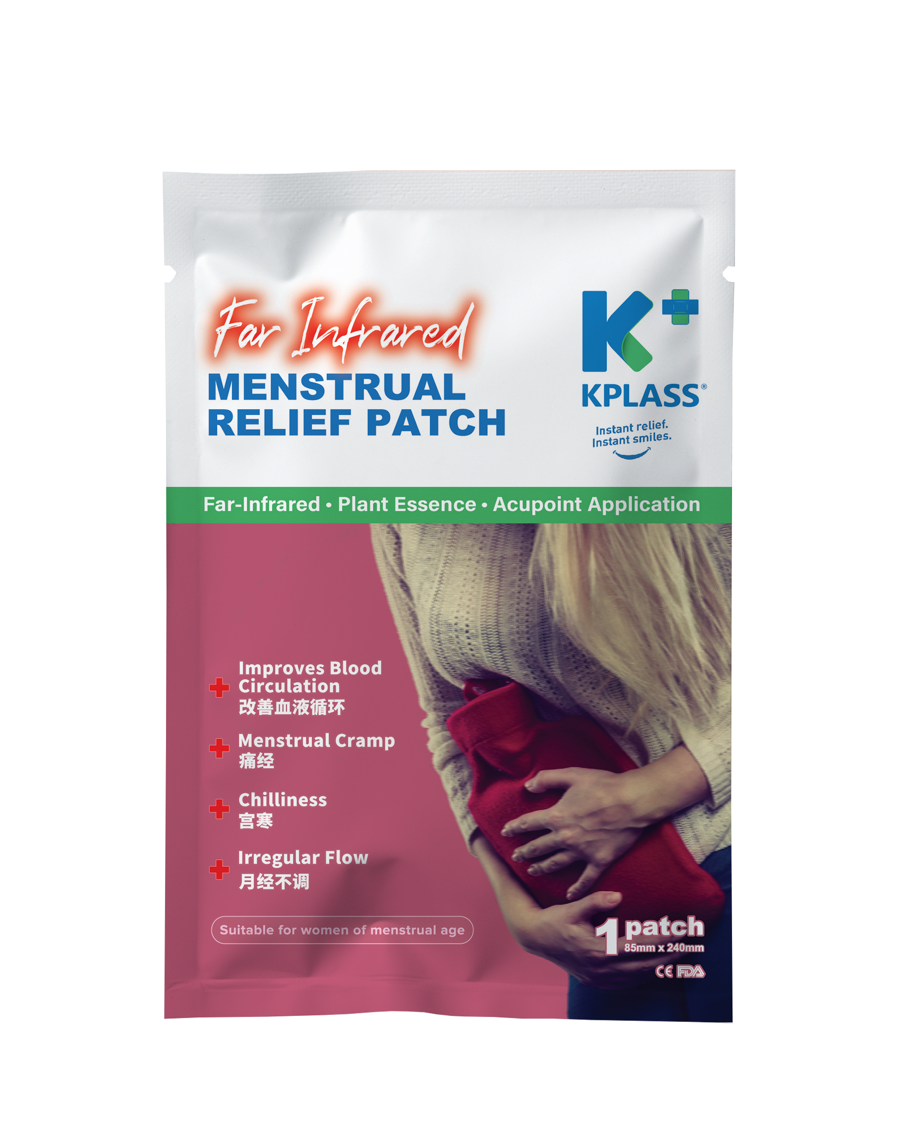 KPLASS Menstrual Relief Patch (Pre-launch)